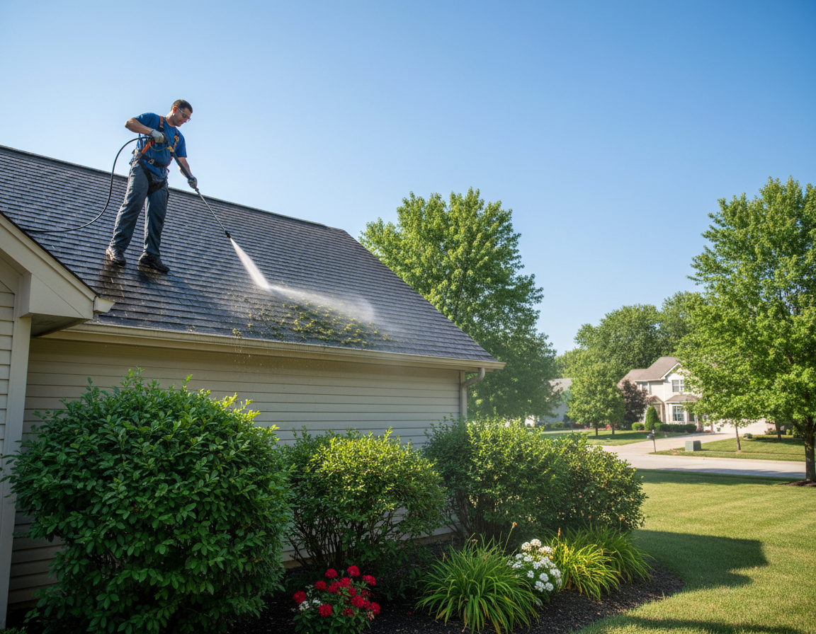 Roof Cleaning In Upper Arlington