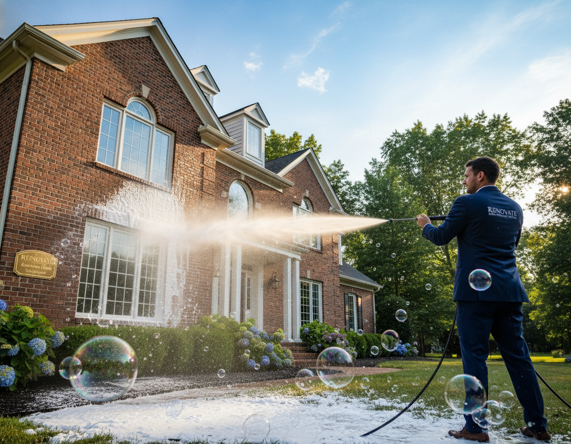 Pressure Washing In Lewis Center